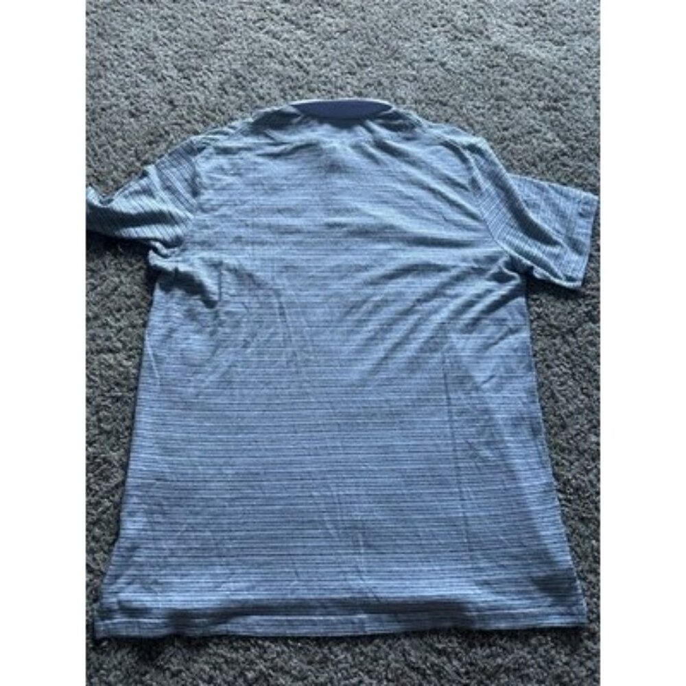 OAKLEY Men’s DEBRIS STRIPE Short Sleeve Short Pull Over Size XL Arctic Ice - Picture 10 of 11